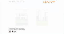 Desktop Screenshot of gallerikant.dk